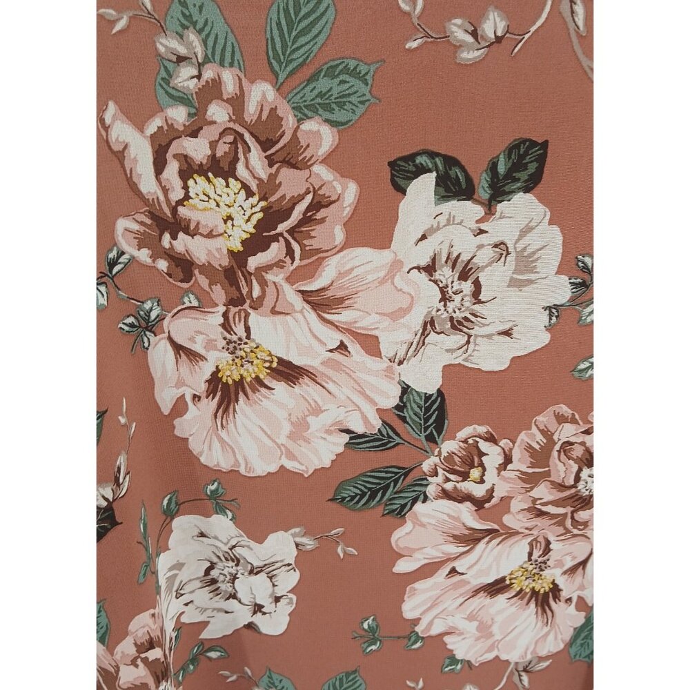 Torrid Women’s 2X Chiffon Layered Tank – Floral Print Sleeveless Blouse - Picture 8 of 8